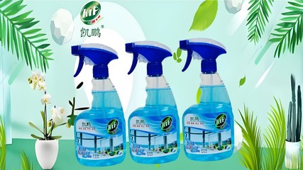 凯鹏玻璃清洁剂 汽车挡风玻璃的防雾与去油膜利器